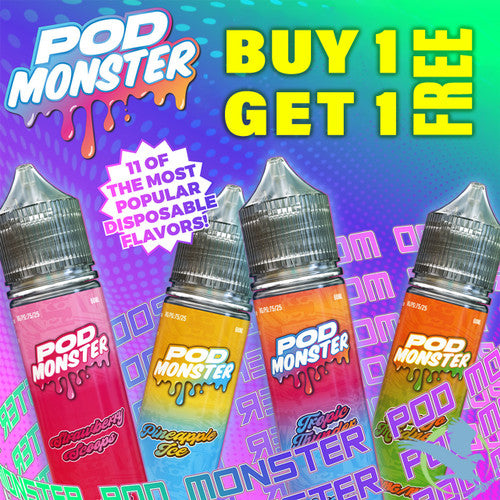 Pod Monster Synthetic Nicotine Salt E-Liquid 60ML