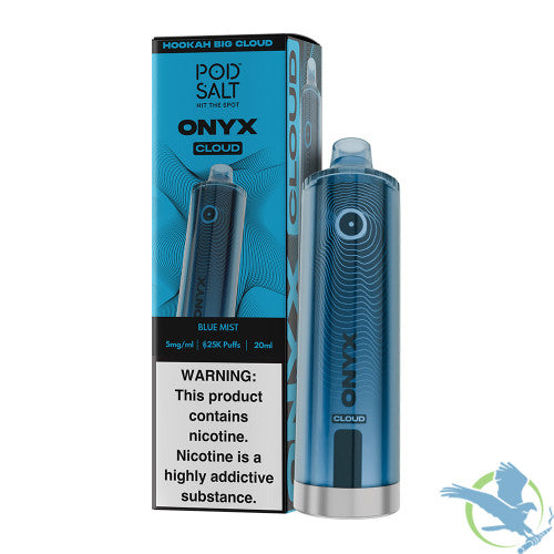 Pod Salt Onyx Cloud 25K Puffs 20ML Disposable Device With Triple Mesh - Display of 5