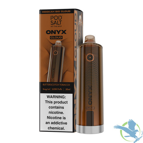 Pod Salt Onyx Cloud 25K Puffs 20ML Disposable Device With Triple Mesh - Display of 5