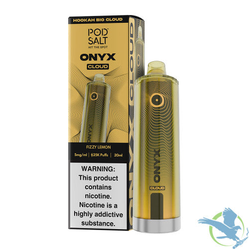 Pod Salt Onyx Cloud 25K Puffs 20ML Disposable Device With Triple Mesh - Display of 5