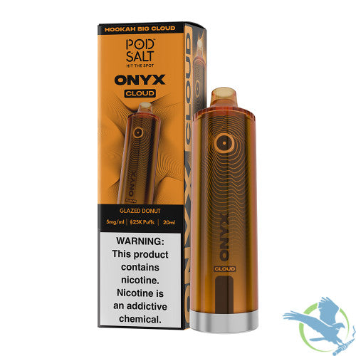 Pod Salt Onyx Cloud 25K Puffs 20ML Disposable Device With Triple Mesh - Display of 5