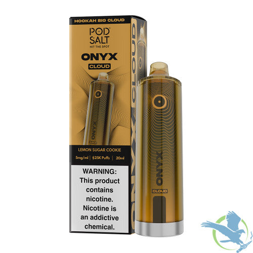 Pod Salt Onyx Cloud 25K Puffs 20ML Disposable Device With Triple Mesh - Display of 5