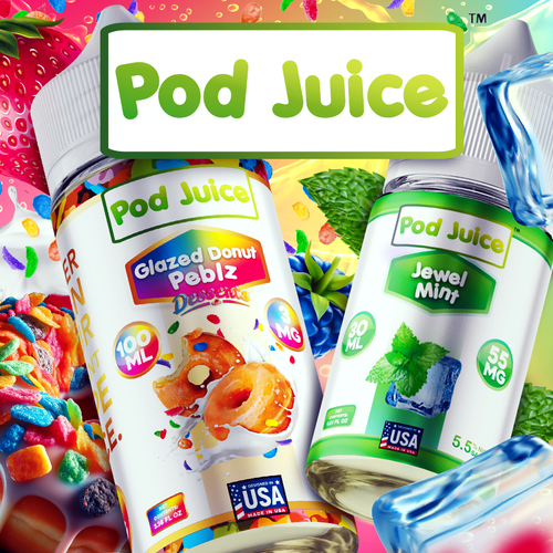 POD Juice Synthetic Nicotine E-Liquid 100ML