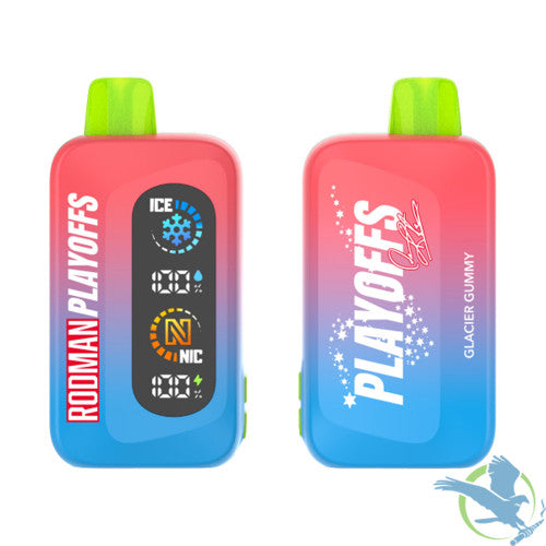 RODMAN Playoffs 50K Puffs 25ML Disposable Device With Ice & Nic Control - Display of 5
