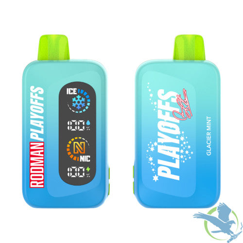 RODMAN Playoffs 50K Puffs 25ML Disposable Device With Ice & Nic Control - Display of 5