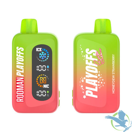 RODMAN Playoffs 50K Puffs 25ML Disposable Device With Ice & Nic Control - Display of 5