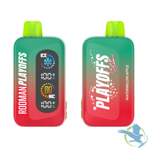 RODMAN Playoffs 50K Puffs 25ML Disposable Device With Ice & Nic Control - Display of 5
