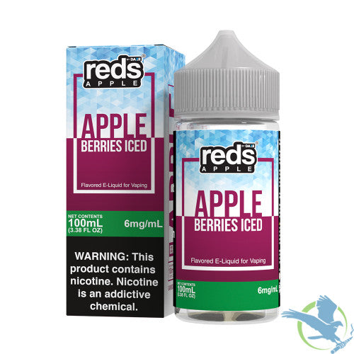 Reds Apple E-Liquid By 7 Daze 100ML