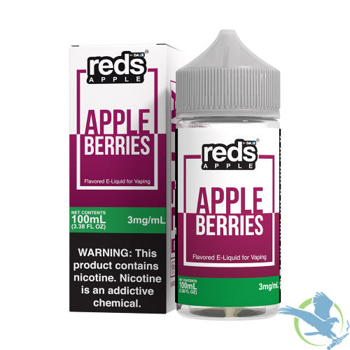 Reds Apple E-Liquid By 7 Daze 100ML