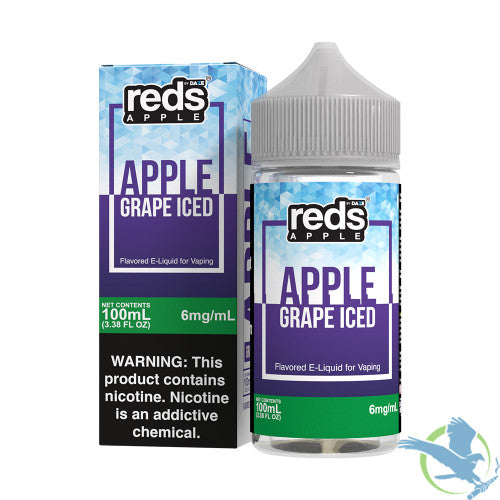 Reds Apple E-Liquid By 7 Daze 100ML