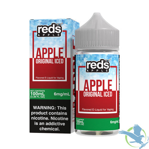 Reds Apple E-Liquid By 7 Daze 100ML