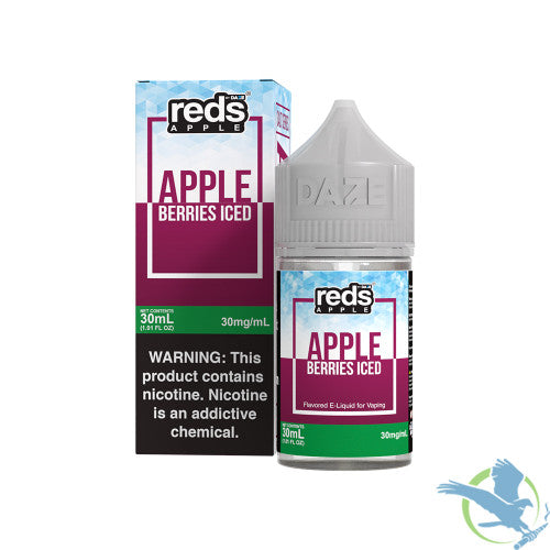 Reds Apple Nicotine Salt E-Liquid By 7 Daze 30ML