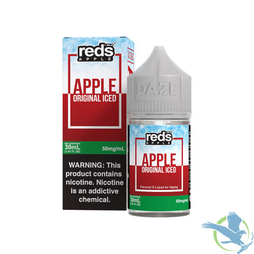 Reds Apple Nicotine Salt E-Liquid By 7 Daze 30ML