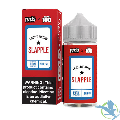 Reds Apple x Keep It 100 Limited Edition Nicotine E-Liquid By 7 Daze 100ML