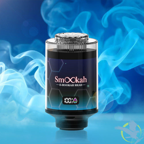 Smookah E-Hookah Head 100K Puffs 40ML DTL Disposable With RGB Light - Display of 4