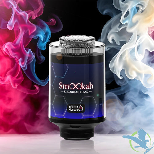 Smookah E-Hookah Head 100K Puffs 40ML DTL Disposable With RGB Light - Display of 4