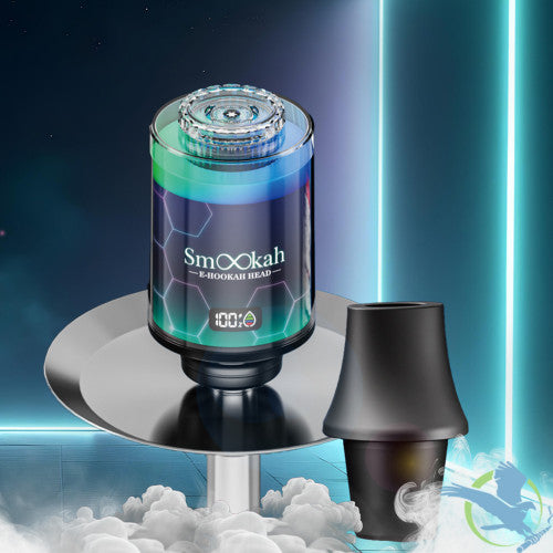 Smookah E-Hookah Head 100K Puffs 40ML DTL Disposable With RGB Light - Display of 4