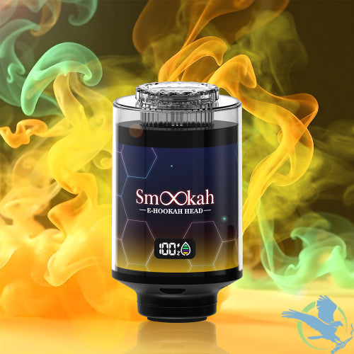 Smookah E-Hookah Head 100K Puffs 40ML DTL Disposable With RGB Light - Display of 4