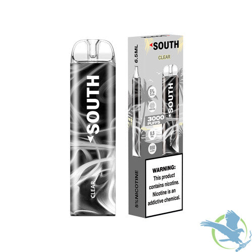 South 6.5ML 3K Puffs Disposable Device With Mesh Coil - Display of 10