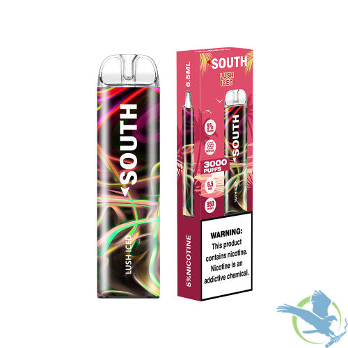 South 6.5ML 3K Puffs Disposable Device With Mesh Coil - Display of 10
