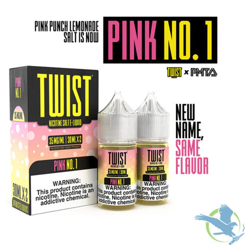 TWST Salt Nicotine Salt By Twist E-Liquids 60ML (30ML x 2)