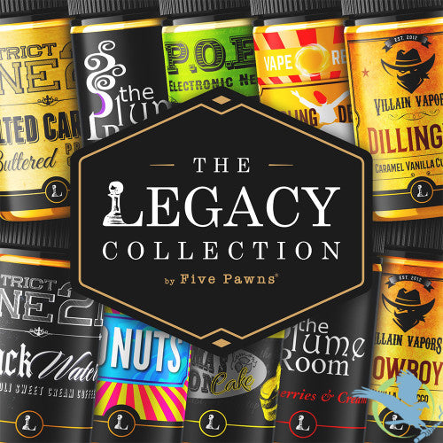 The Legacy Collection By Five Pawns Nicotine E-Liquid 60ML