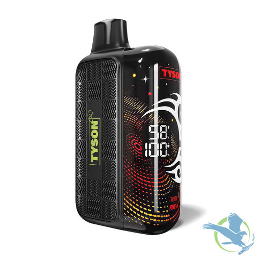 Tyson 2.0 Legend 30K Puffs 16ML Disposable Device With Triple Mesh Coil & Curved Screen With Adjustable Hit - Display of 5