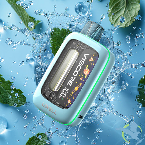Uwell Viscore C30000 Puffs 20ML Disposable Device With Dual Mesh & Visual E-liquid Window - Display of 5