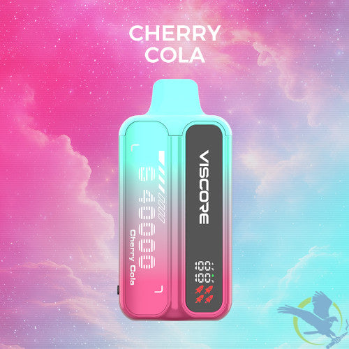 Uwell Viscore S40000 Puffs 30ML Disposable Device With Quadruple Mesh Coil & Color LCD Screen - Display of 5