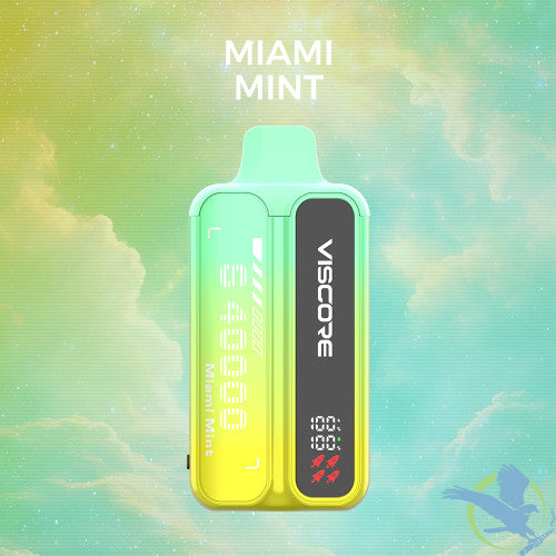 Uwell Viscore S40000 Puffs 30ML Disposable Device With Quadruple Mesh Coil & Color LCD Screen - Display of 5