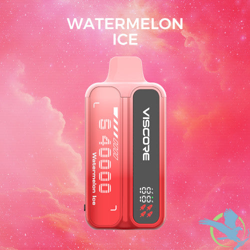 Uwell Viscore S40000 Puffs 30ML Disposable Device With Quadruple Mesh Coil & Color LCD Screen - Display of 5