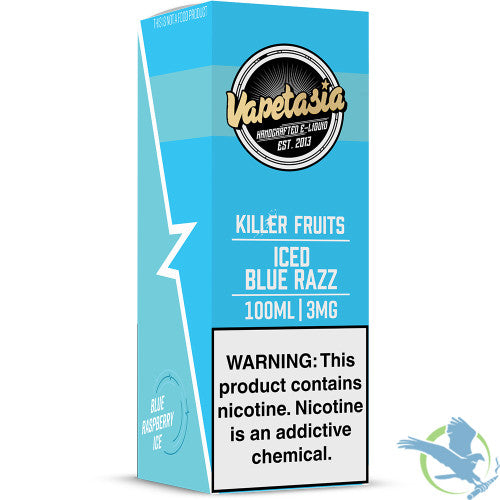 Vapetasia Killer Sweets / Fruits ICED Synthetic Nicotine E-Liquid 100ML