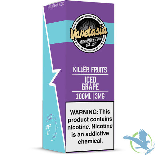 Vapetasia Killer Sweets / Fruits ICED Synthetic Nicotine E-Liquid 100ML