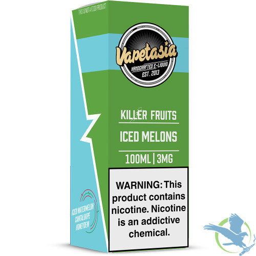 Vapetasia Killer Sweets / Fruits ICED Synthetic Nicotine E-Liquid 100ML