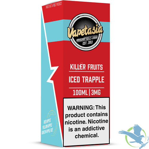 Vapetasia Killer Sweets / Fruits ICED Synthetic Nicotine E-Liquid 100ML