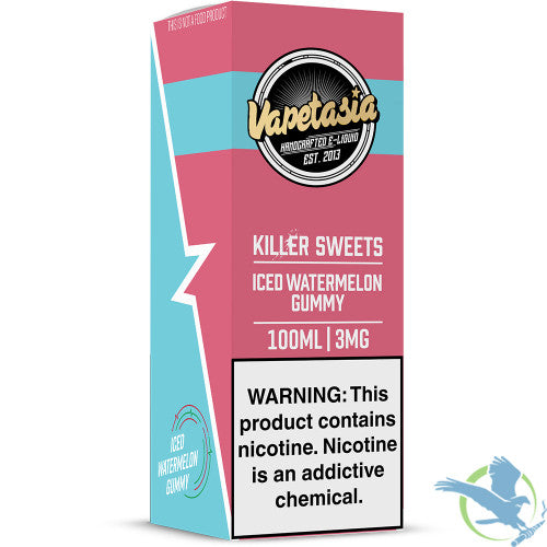 Vapetasia Killer Sweets / Fruits ICED Synthetic Nicotine E-Liquid 100ML