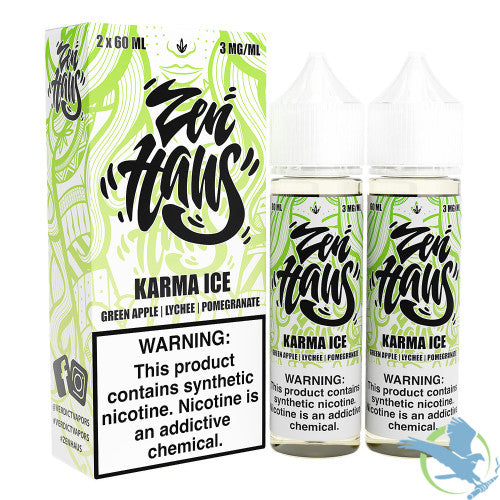Zen Haus Synthetic Nicotine E-Liquid 120ML (2 x 60ML)