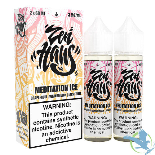 Zen Haus Synthetic Nicotine E-Liquid 120ML (2 x 60ML)