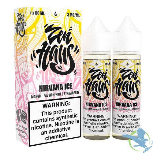 Zen Haus Synthetic Nicotine E-Liquid 120ML (2 x 60ML)