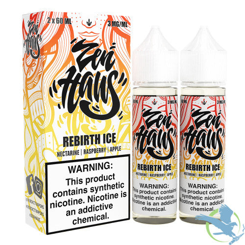 Zen Haus Synthetic Nicotine E-Liquid 120ML (2 x 60ML)