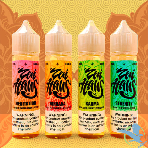 Zen Haus Synthetic Nicotine E-Liquid 120ML (2 x 60ML)