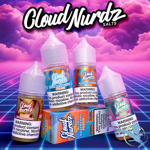 Cloud Nurdz Salts Tobacco-Free Nicotine Salt E-Liquid 30ML