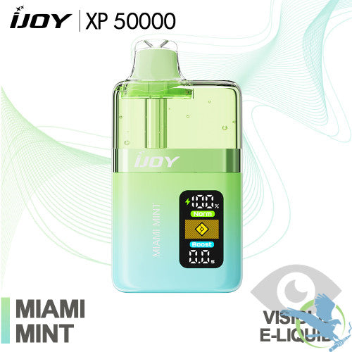 iJoy XP 50000 Puffs 20ML Disposable Device With Visible E-liquid - Display of 5