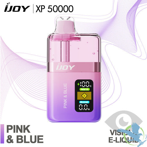iJoy XP 50000 Puffs 20ML Disposable Device With Visible E-liquid - Display of 5