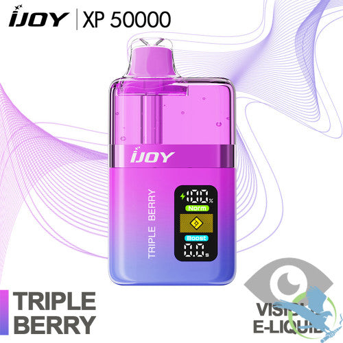 iJoy XP 50000 Puffs 20ML Disposable Device With Visible E-liquid - Display of 5