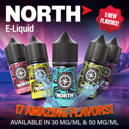 North Nicotine Salt E-Liquid 30ML