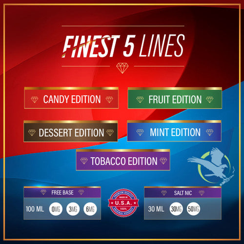 Finest Salt Nic Premium E-Liquid 30ML